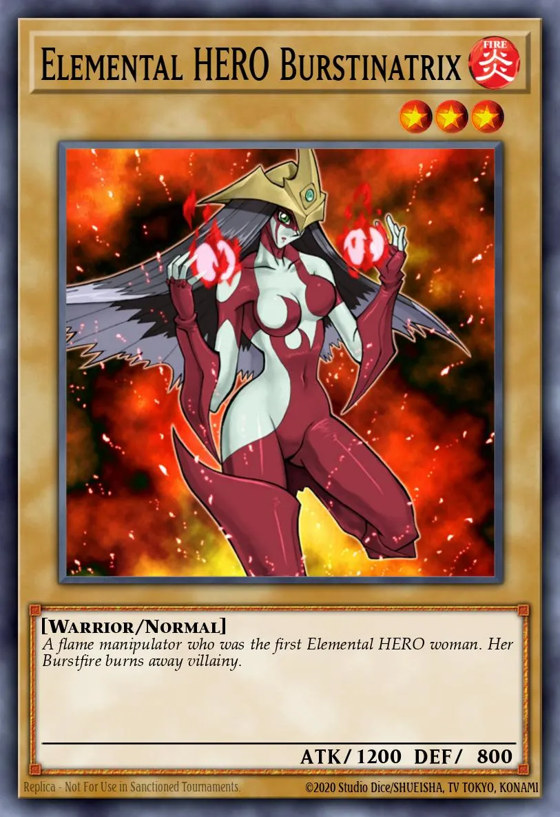 Elemental HERO Burstinatrix · The Lost Millennium: Special Edition 58932615/4