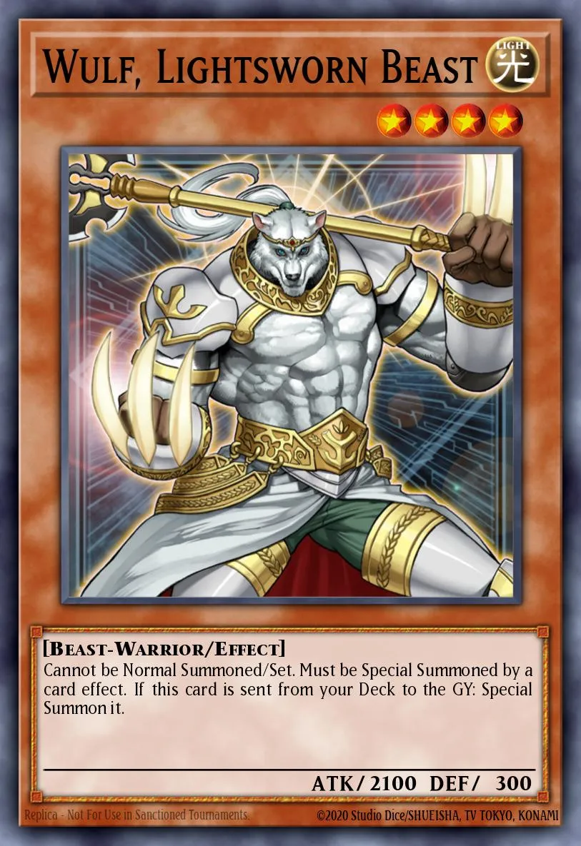 Wulf, Lightsworn Beast · Light of Destruction: Special Edition 58996430/2