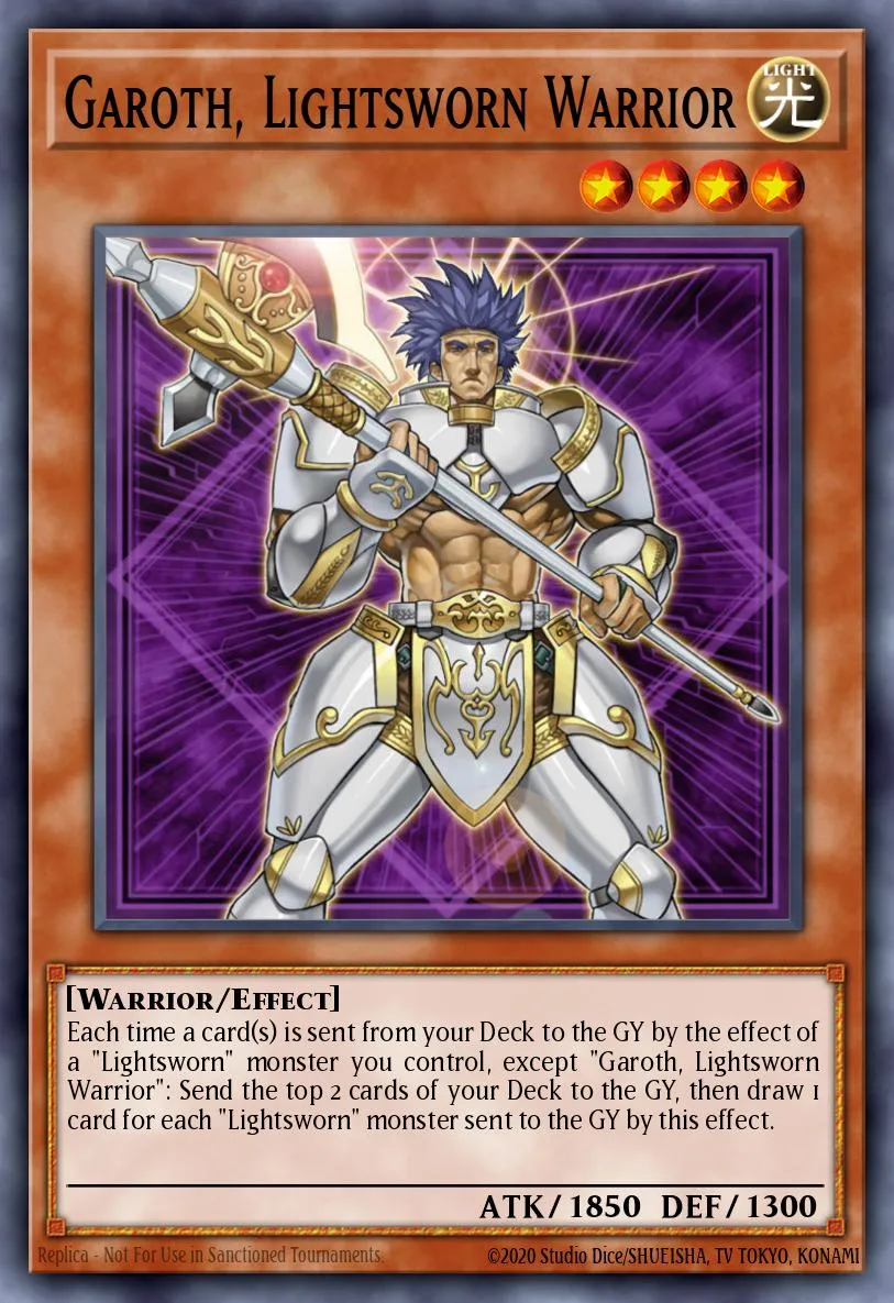 Garoth, Lightsworn Warrior · Light of Destruction: Special Edition 59019082/2