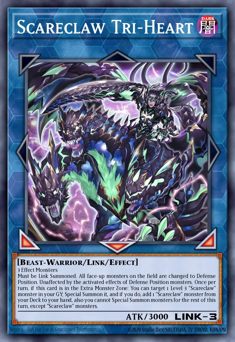 Scareclaw Tri-Heart · Dimension Force 59120809/101