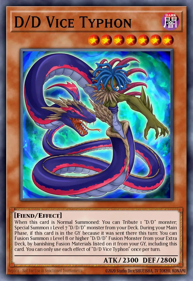 D/D Vice Typhon · Code of the Duelist Special Edition 59123937/4