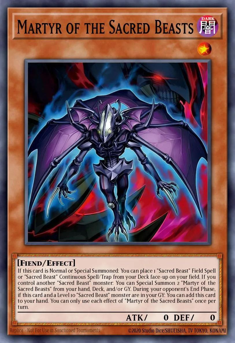 Martyr of the Sacred Beasts · Yu-Gi-Oh (No Set) 59138498