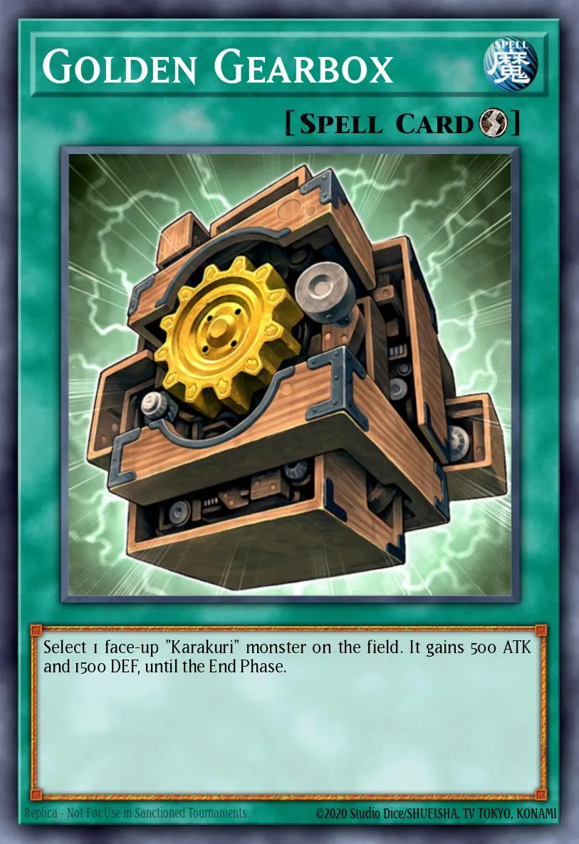 Golden Gearbox · Starstrike Blast Sneak Peek Participation Card 59156966/1