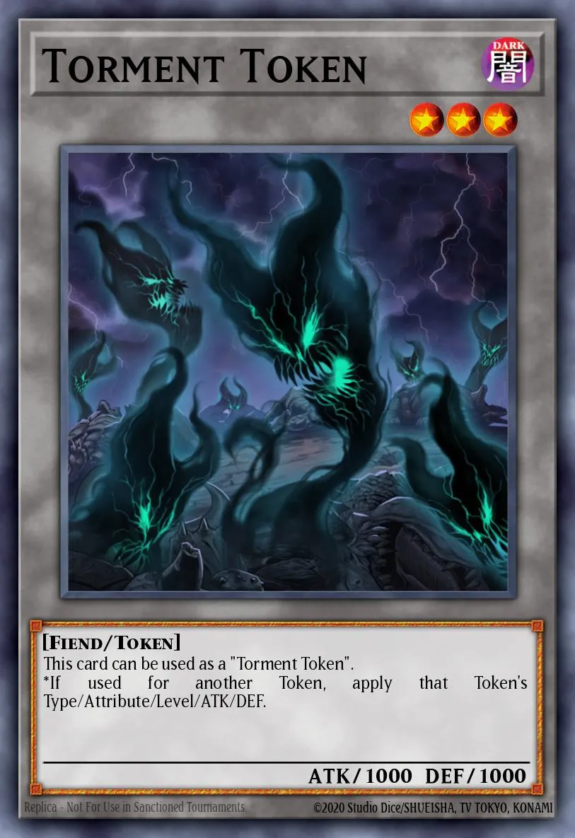 Torment Token · Structure Deck: Lair of Darkness 59160189/42