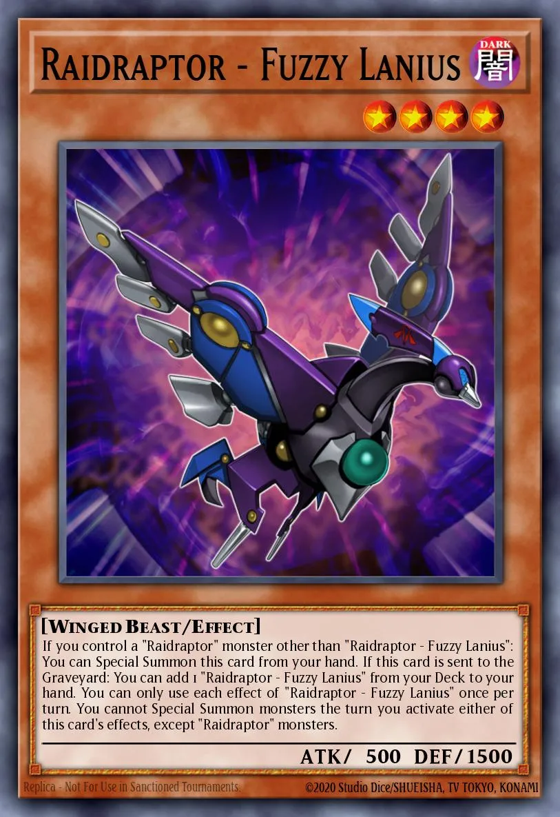 Raidraptor - Fuzzy Lanius · Clash of Rebellions: Special Edition 5929801/4