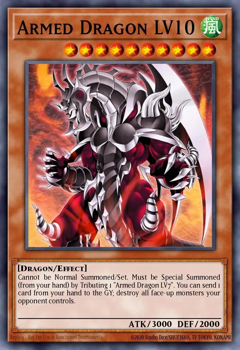 Armed Dragon LV10 · Duelist Pack: Chazz Princeton 59464593/30