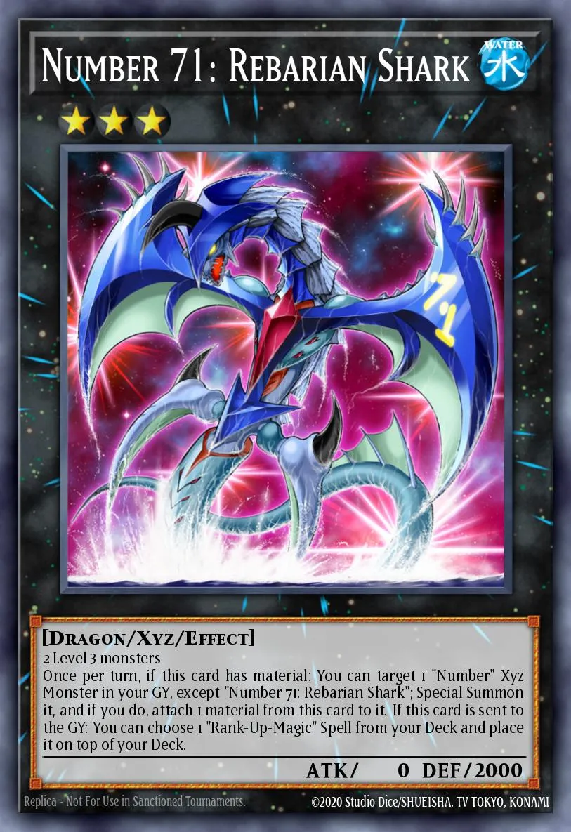 Number 71: Rebarian Shark · 2017 Mega-Tins 59479050/8