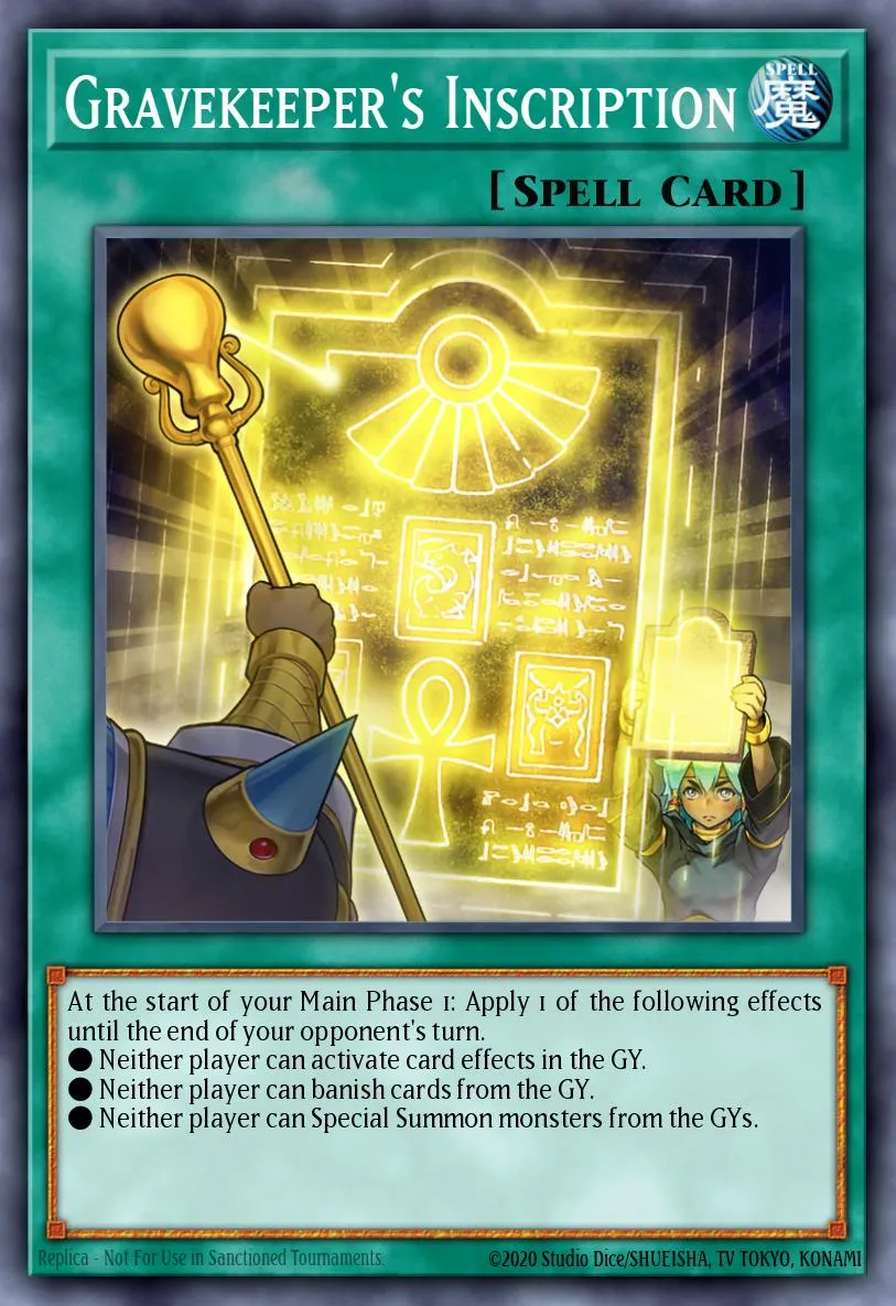Gravekeeper's Inscription · Photon Hypernova 59494222/101