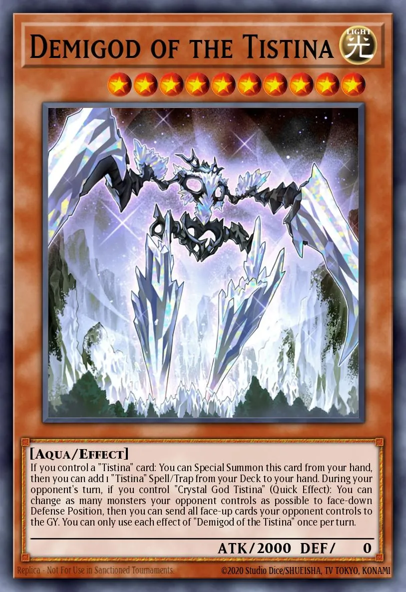 Demigod of the Tistina · Duelist Nexus 59504256/99