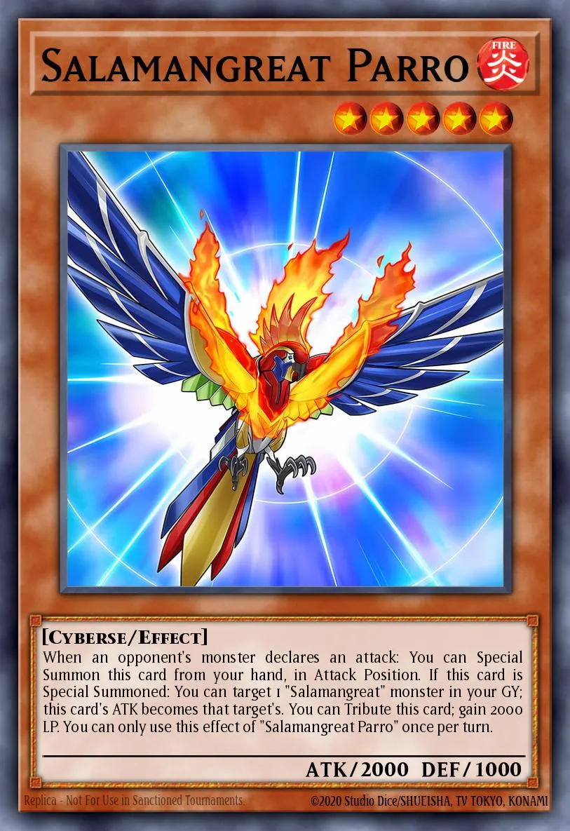 Salamangreat Parro · Structure Deck: Soulburner 59577547/45