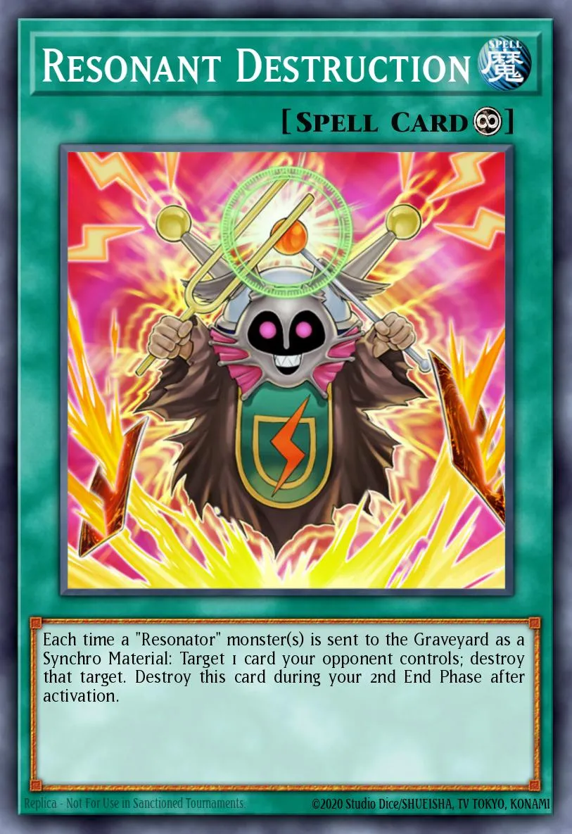 Resonant Destruction · Extreme Victory Sneak Peek Participation Card 59593925/1