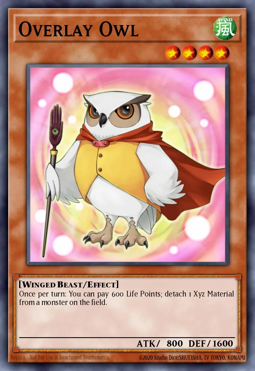 Overlay Owl · Galactic Overlord Sneak Peek Participation Card 59644958/1