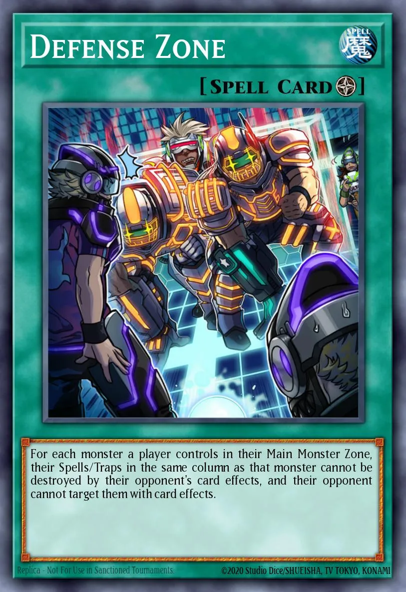 Defense Zone · Code of the Duelist Special Edition 59687381/4