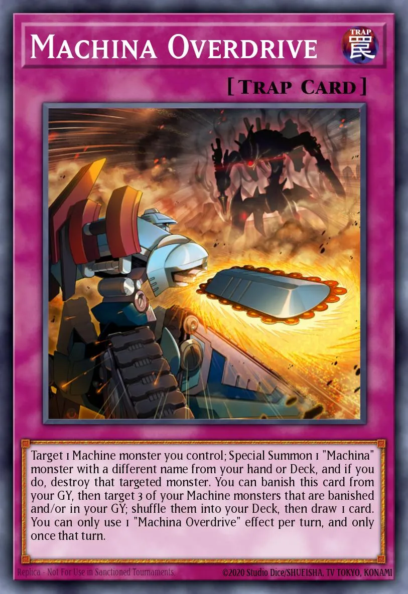 Machina Overdrive · Structure Deck: Mechanized Madness 59741415/41