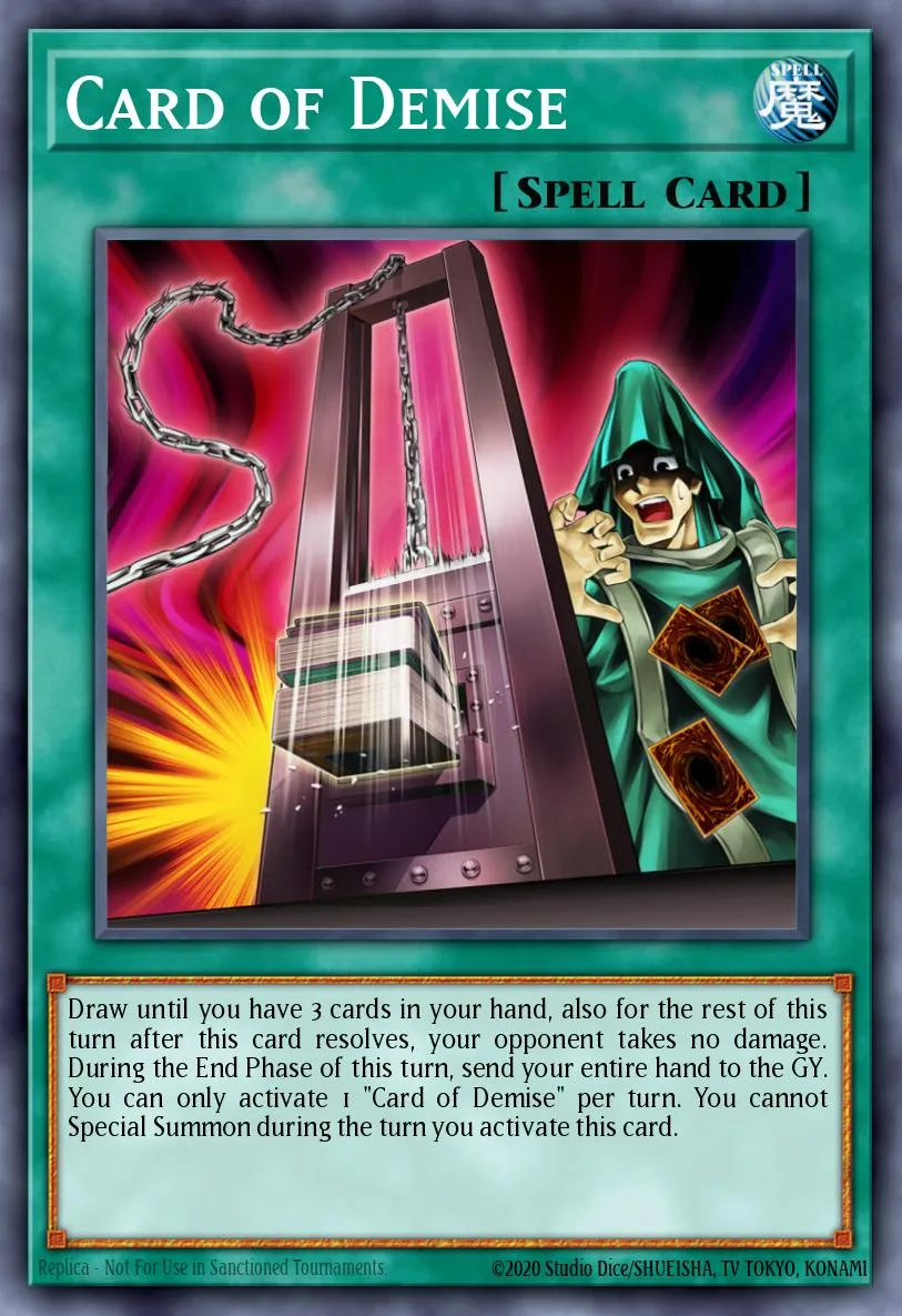 Card of Demise · Millennium Pack 59750328/48