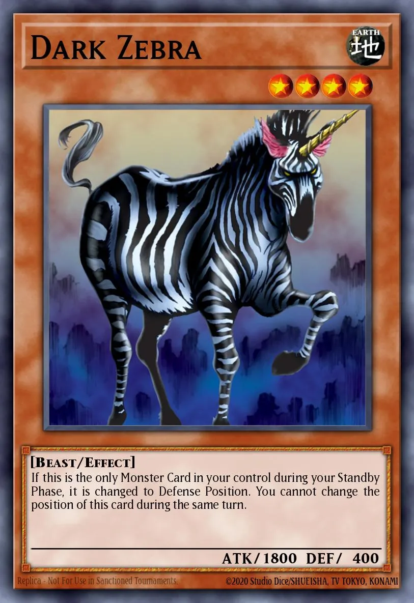 Dark Zebra · Magic Ruler 59784896/235