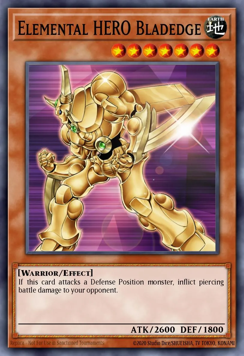 Elemental HERO Bladedge · Elemental Energy: Special Edition 59793705/4
