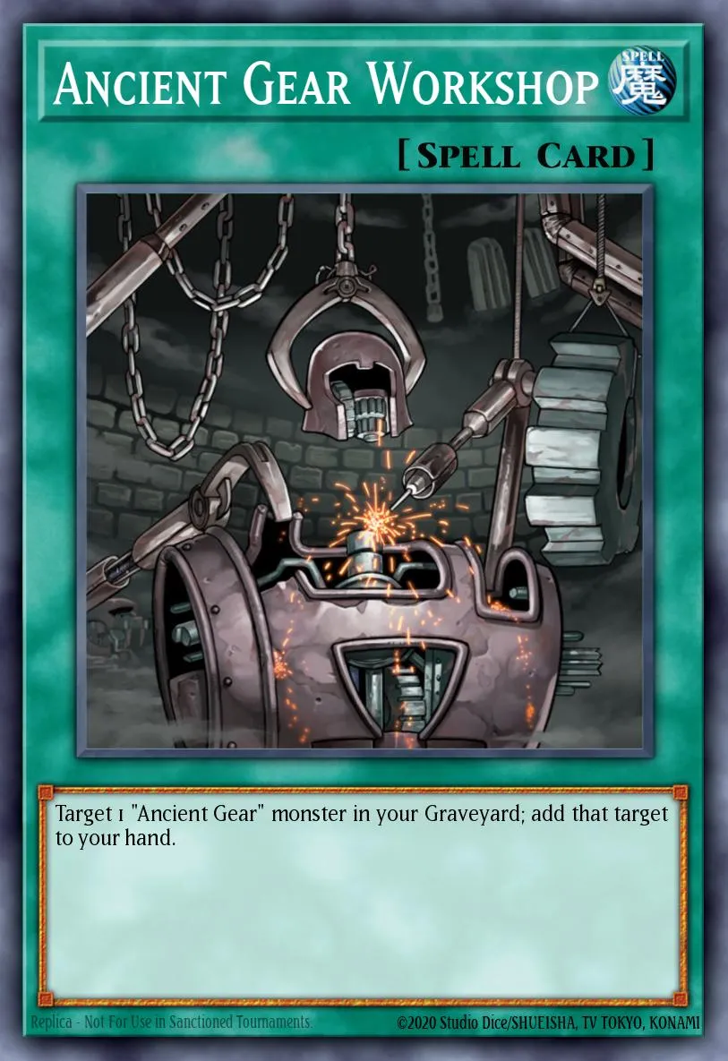 Ancient Gear Workshop · Structure Deck: Machine Re-Volt 59811955/37