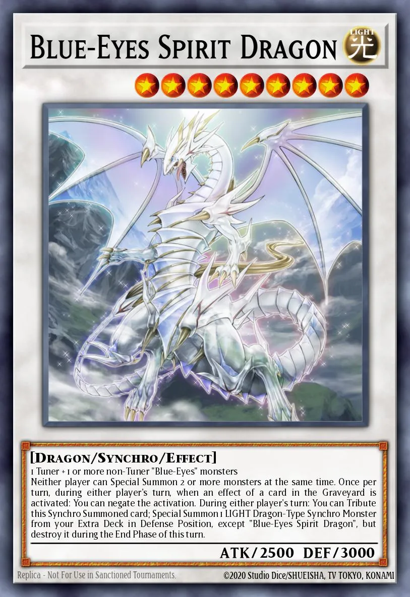 Blue-Eyes Spirit Dragon · Shining Victories: Special Edition 59822133/4