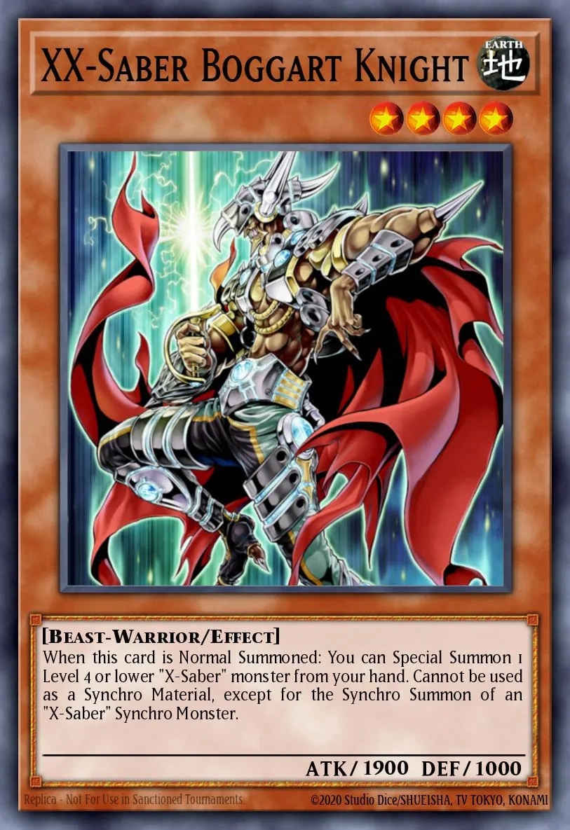 XX-Saber Boggart Knight · The Shining Darkness Sneak Peek Participation Card 5998840/1