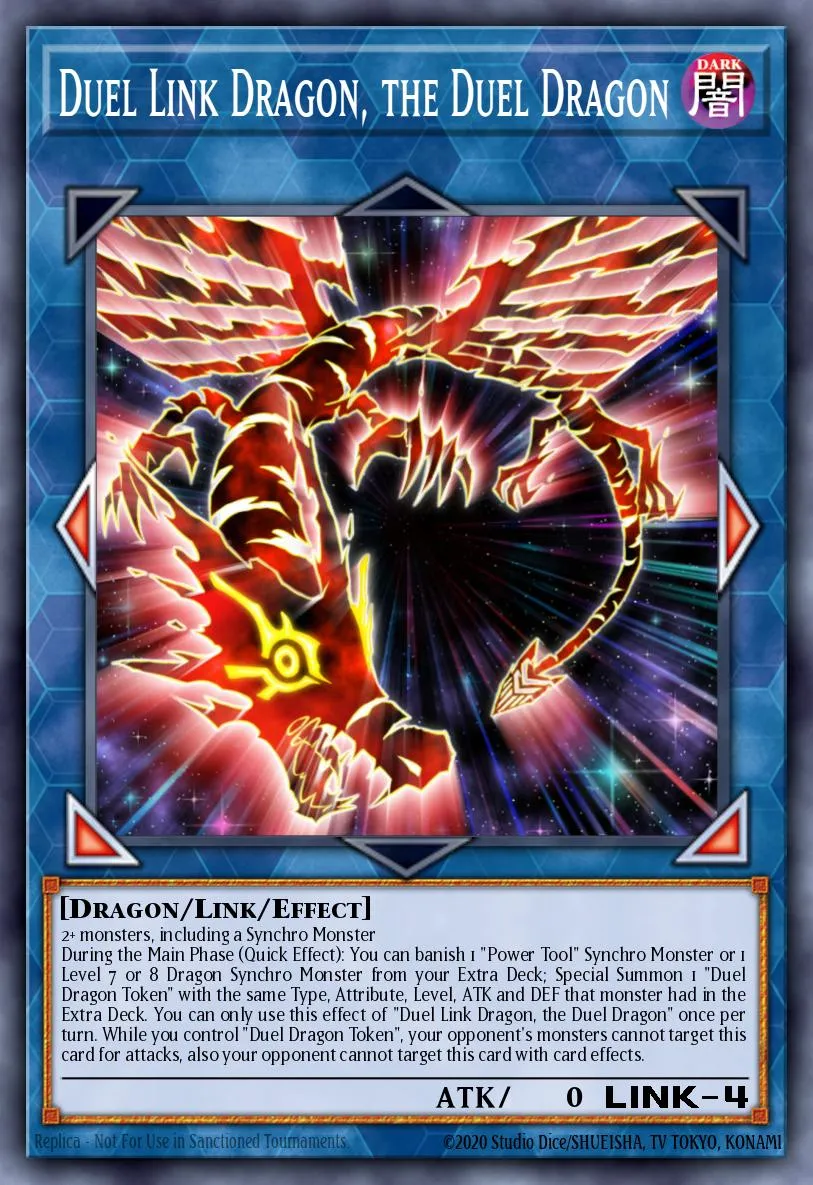 Duel Link Dragon, the Duel Dragon · Yu-Gi-Oh! Championship Series 2023 prize card 60025883/1