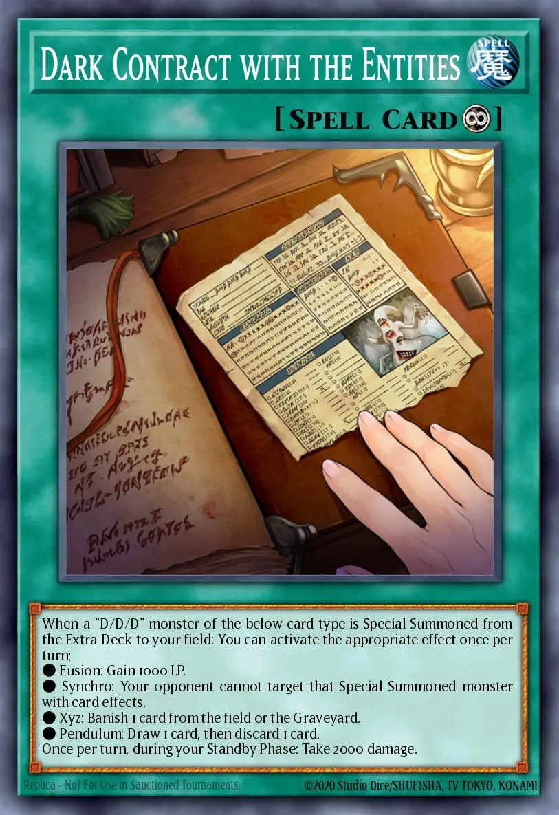 Dark Contract with the Entities · Raging Tempest: Special Edition 60168186/4