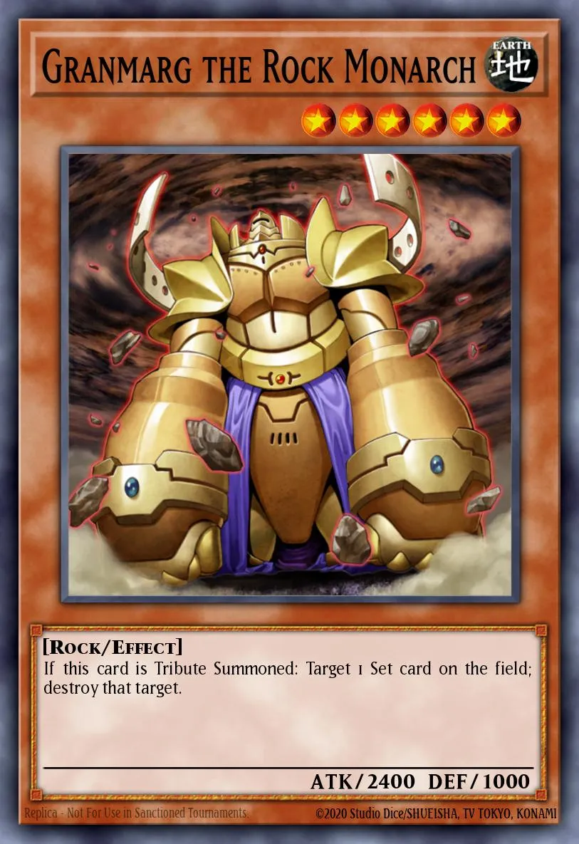 Granmarg the Rock Monarch · Flaming Eternity 60229110/60