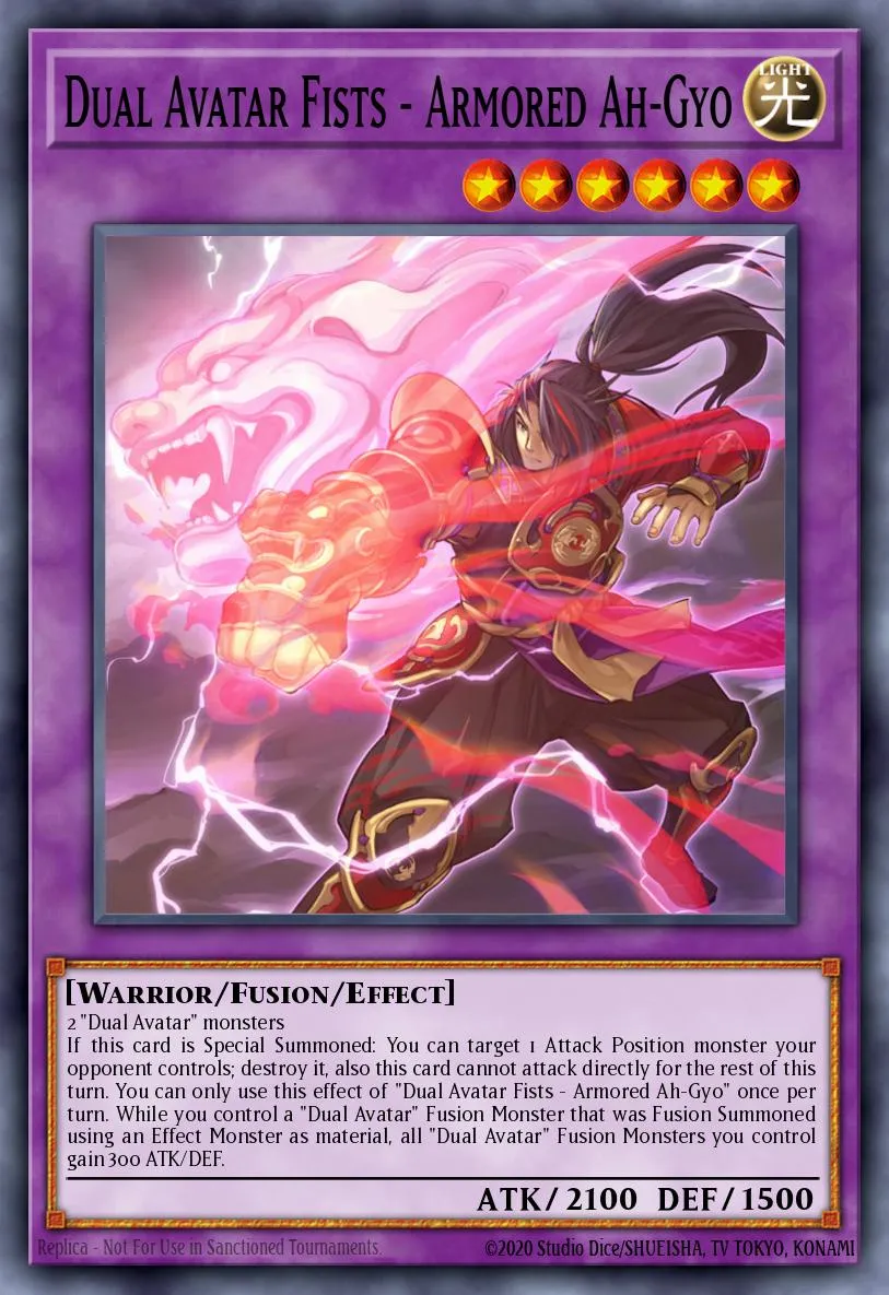 Dual Avatar Fists - Armored Ah-Gyo · Phantom Rage Premiere! promotional card 60237530/1