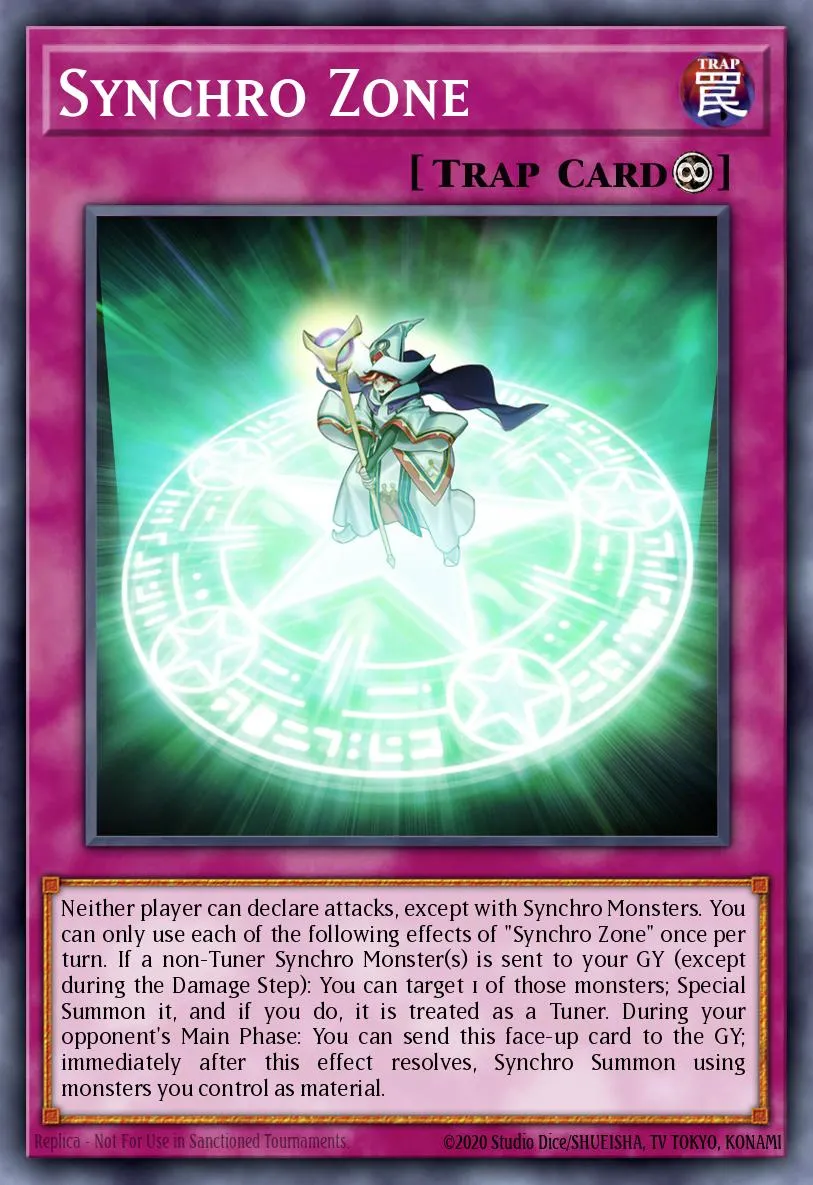 Synchro Zone · Battles of Legend: Monstrous Revenge 60306277/104