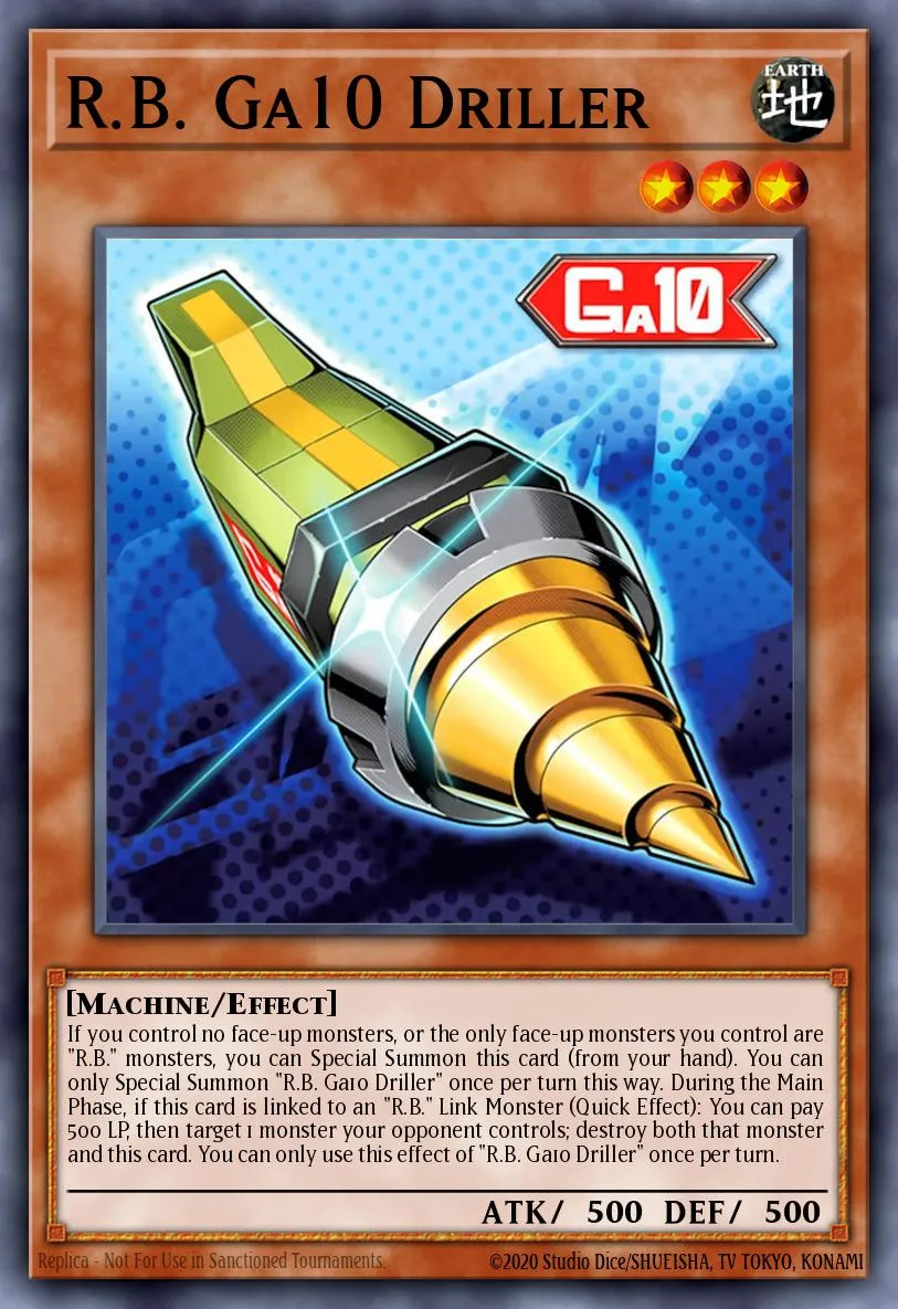 R.B. Ga10 Driller · Yu-Gi-Oh (No Set) 6043161