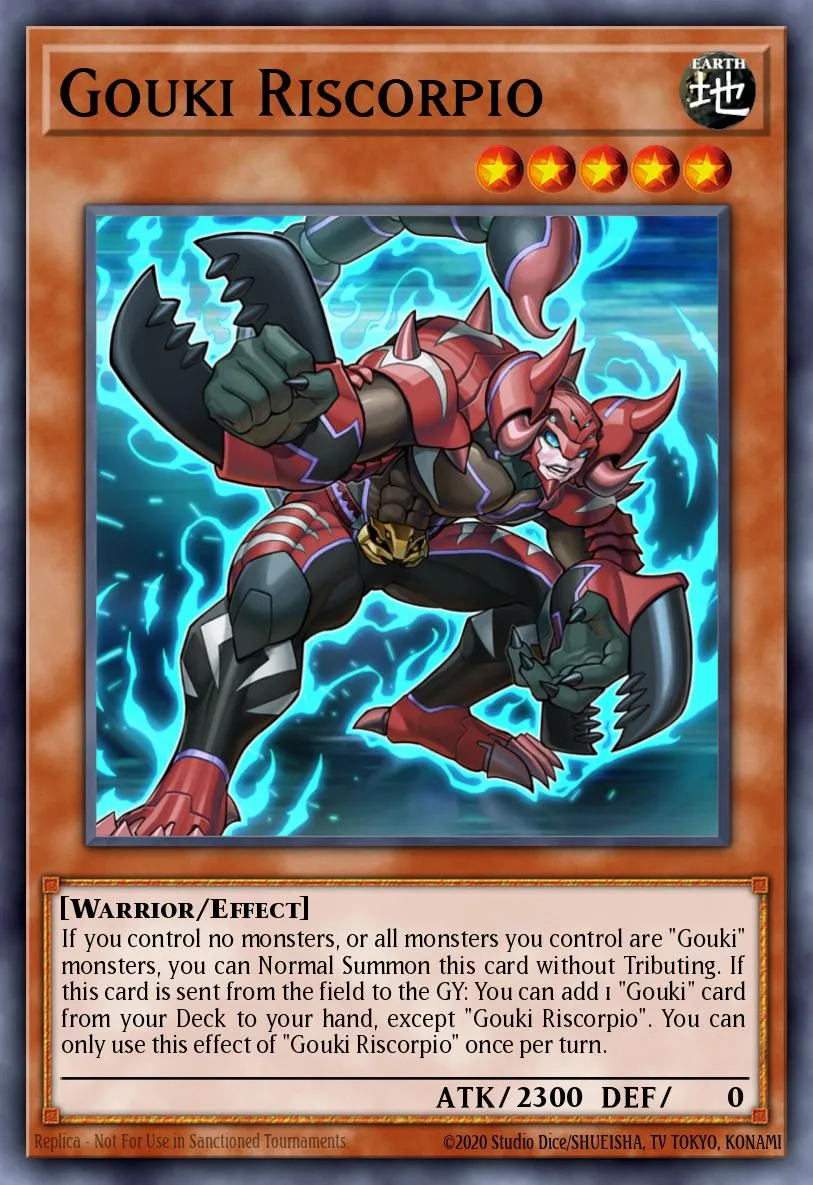 Gouki Riscorpio · Code of the Duelist Special Edition 60461077/4