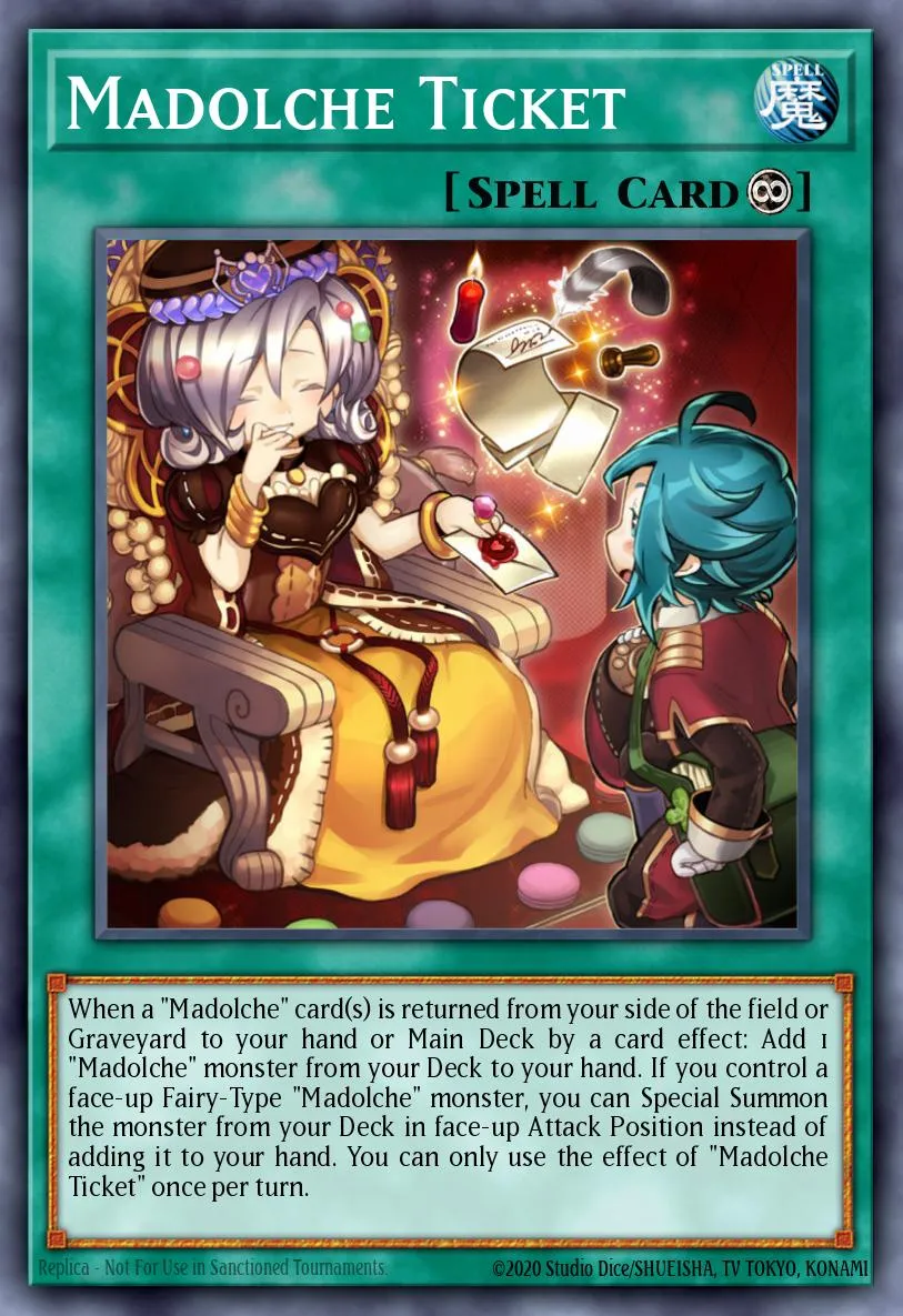 Madolche Ticket · Abyss Rising: Special Edition 60470713/2