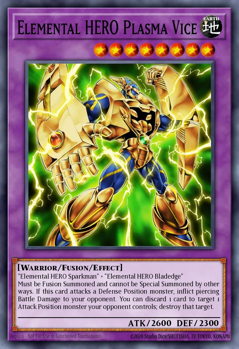 Elemental HERO Plasma Vice · Collectible Tins 2007 Wave 2 60493189/3