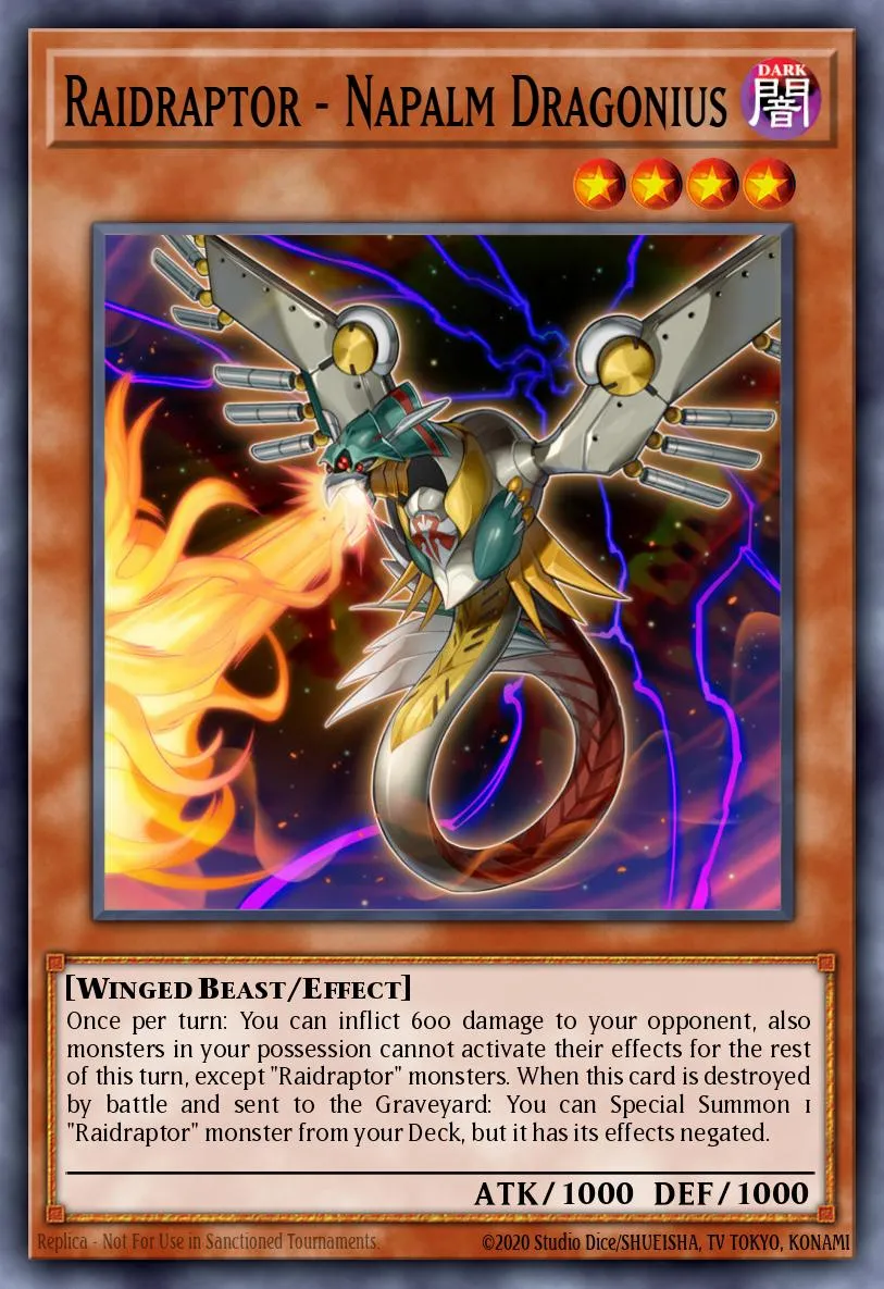 Raidraptor - Napalm Dragonius · Dragons of Legend: Unleashed 60508057/73