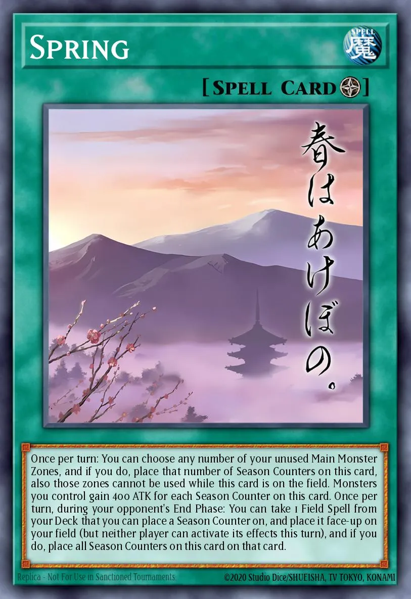 Spring · Yu-Gi-Oh (No Set) 60600821