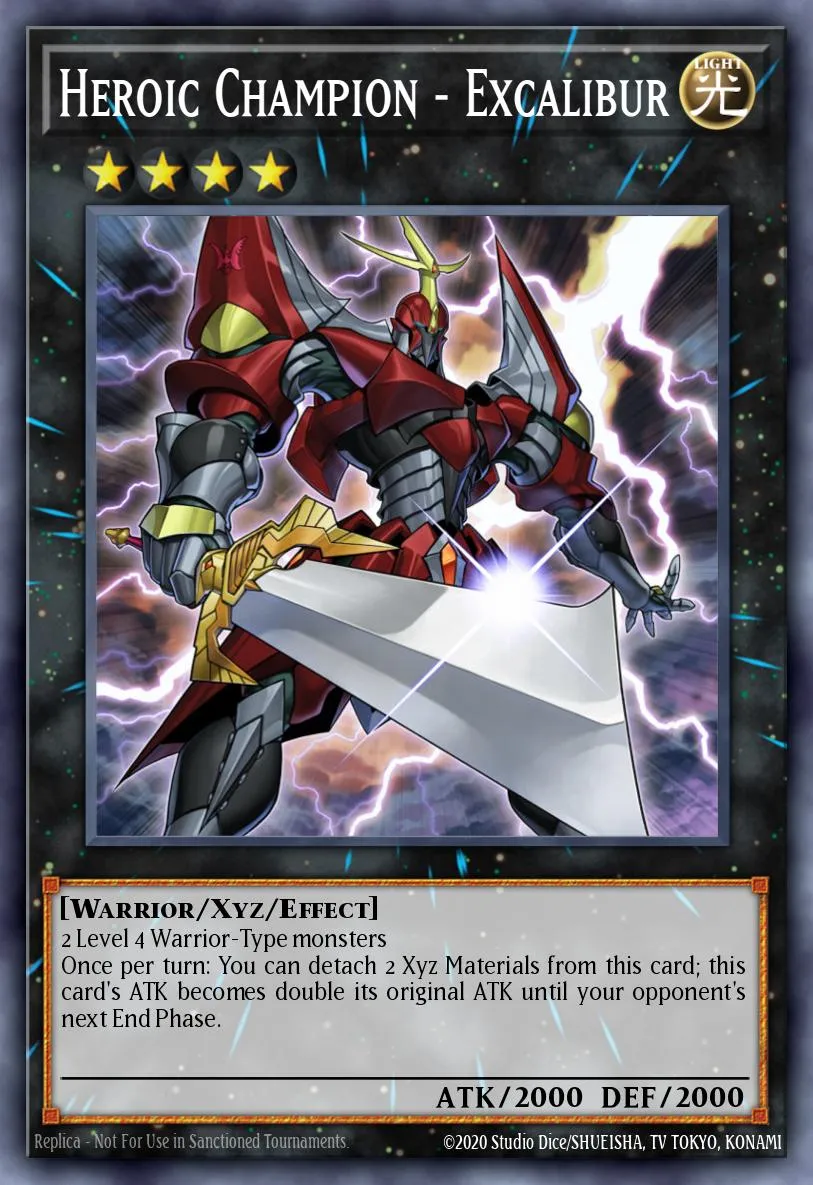 Heroic Champion - Excalibur · Return of the Duelist: Special Edition 60645181/2