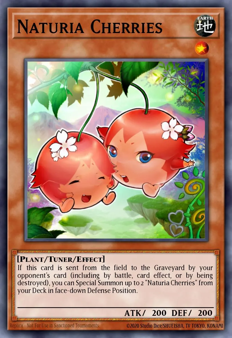 Naturia Cherries · Starstrike Blast Sneak Peek Participation Card 60668166/1