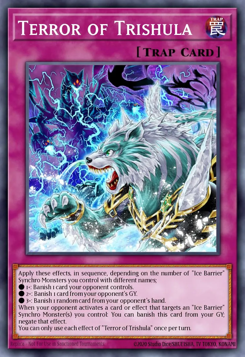 Terror of Trishula · Structure Deck: Freezing Chains 6075533/46