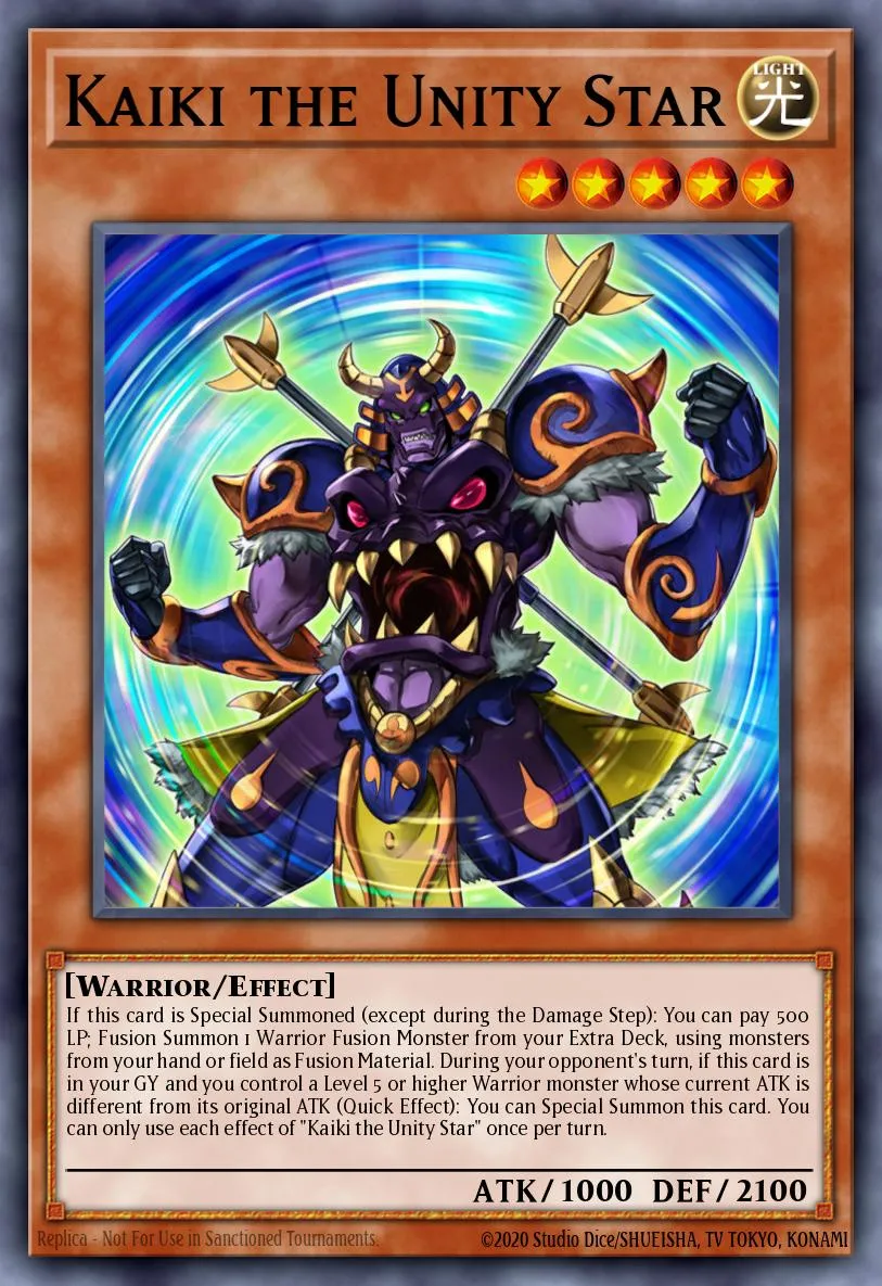Kaiki the Unity Star · Battles of Legend: Relentless Revenge 60822251/105