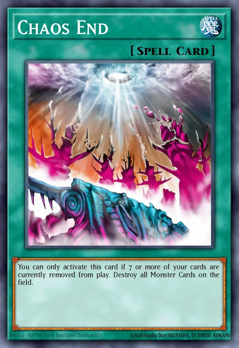 Chaos End · Invasion of Chaos: Special Edition 61044390/4