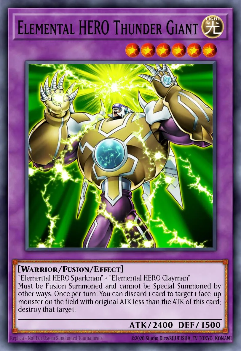 Elemental HERO Thunder Giant · The Lost Millennium: Special Edition 61204971/4