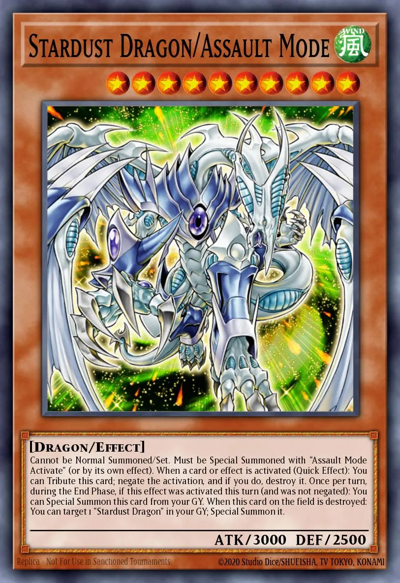 Stardust Dragon/Assault Mode · Duelist Pack Collection Tin: Jaden Yuki 61257789/1