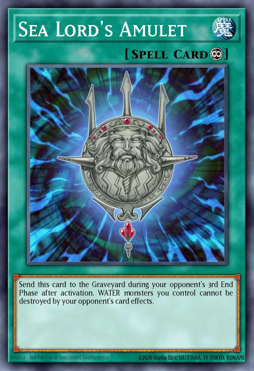 Sea Lord's Amulet · Duelist Saga 61258740/100
