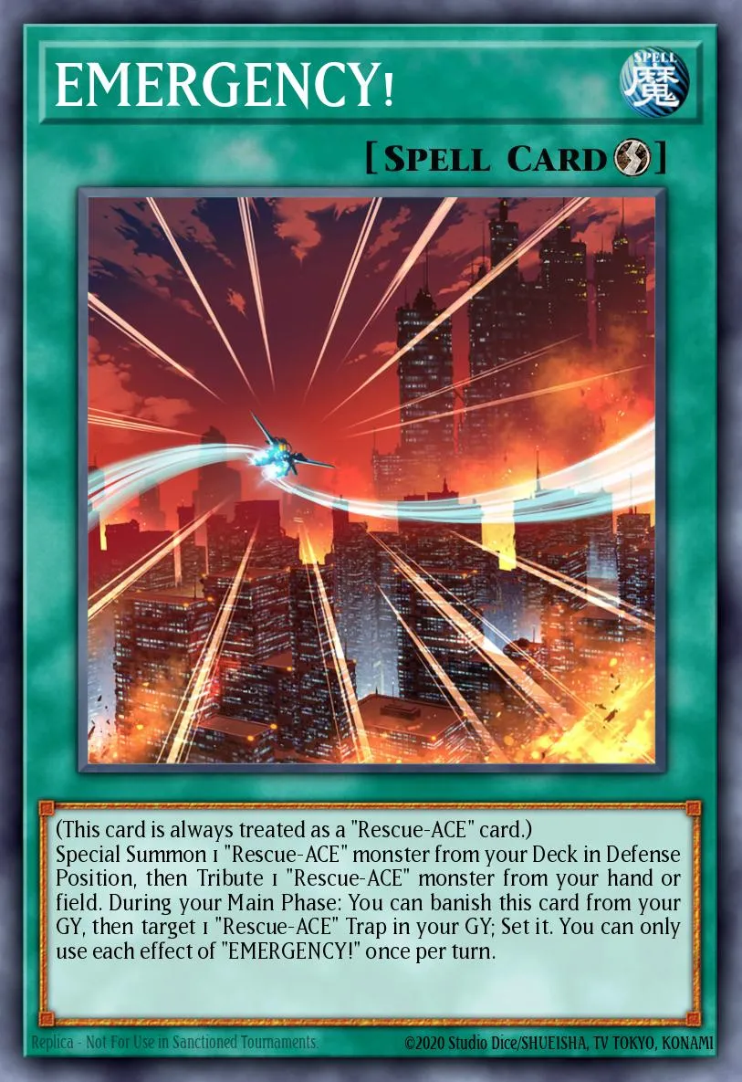 EMERGENCY! · Duelist Nexus 61292243/99