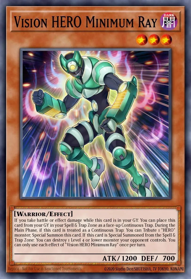 Vision HERO Minimum Ray · Battles of Legend: Hero's Revenge 61320914/94