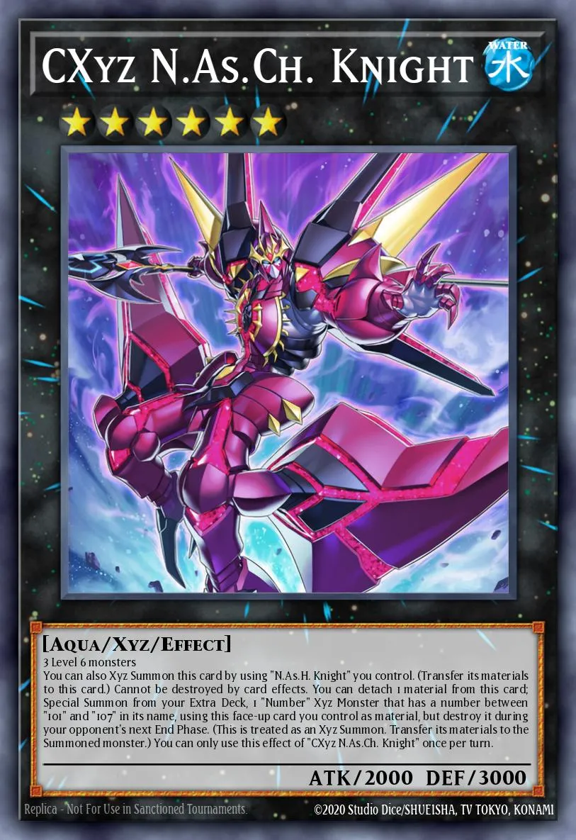 CXyz N.As.Ch. Knight · Legendary Duelists: Duels From the Deep 61374414/57
