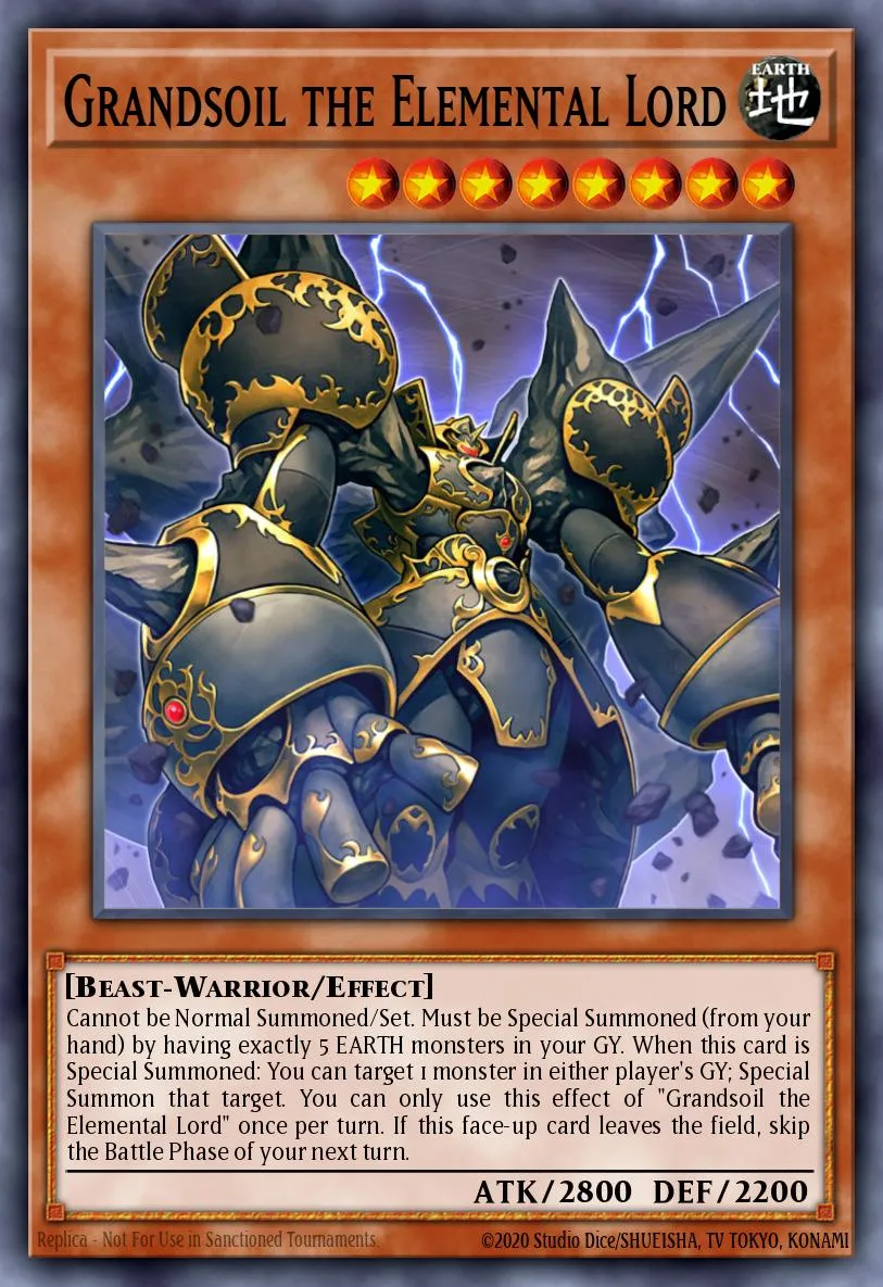 Grandsoil the Elemental Lord · Return of the Duelist: Special Edition 61468779/2