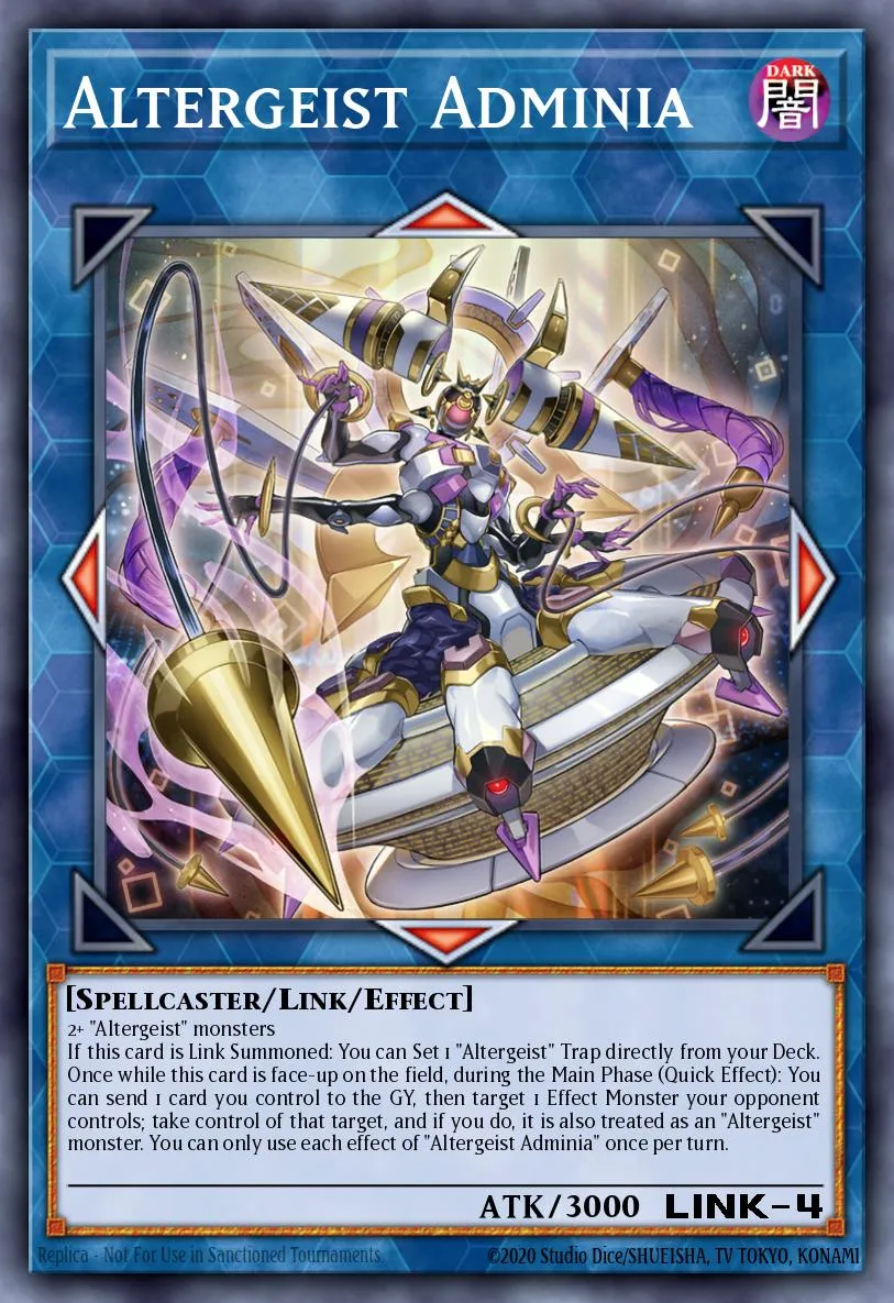 Altergeist Adminia · Duelist Nexus 61470213/99