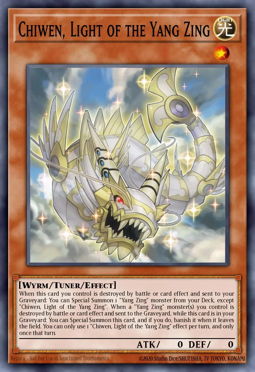 Chiwen, Light of the Yang Zing · Duelist Alliance: Deluxe Edition 61488417/7
