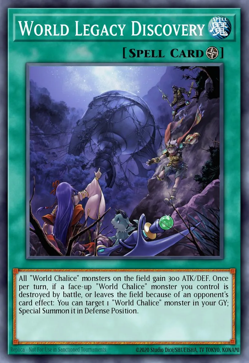 World Legacy Discovery · Code of the Duelist Special Edition 61654098/4